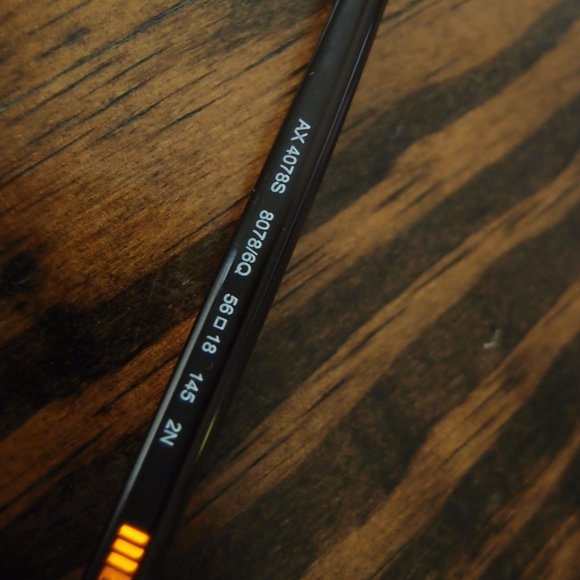 ARMANI EXCHANGE ax4078/s "wayferer style" mirrored non polar unisex s… - Picture 4 of 13